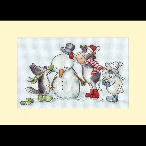 Hat, Scarf. Gloves! Cross Stitch Kit