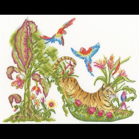 Walk On The Wild Side Cross Stitch Kit