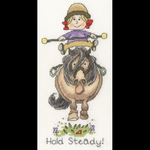 Hold Steady! Cross Stitch Kit