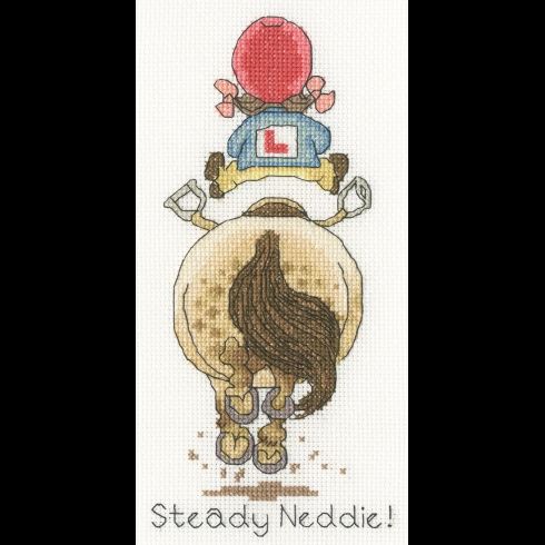 Steady Neddie! Cross Stitch Kit