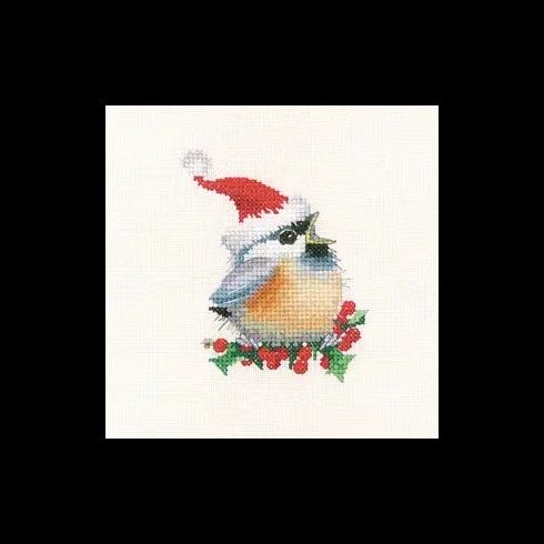 Valerie Pfeiffer Christmas Chick Cross Stitch Kit