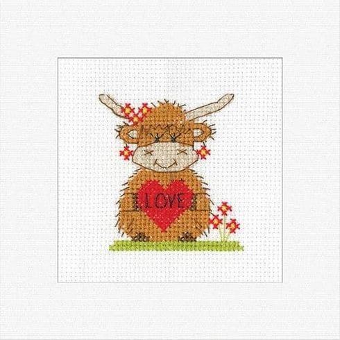 Highland Love Cross Stitch Kit