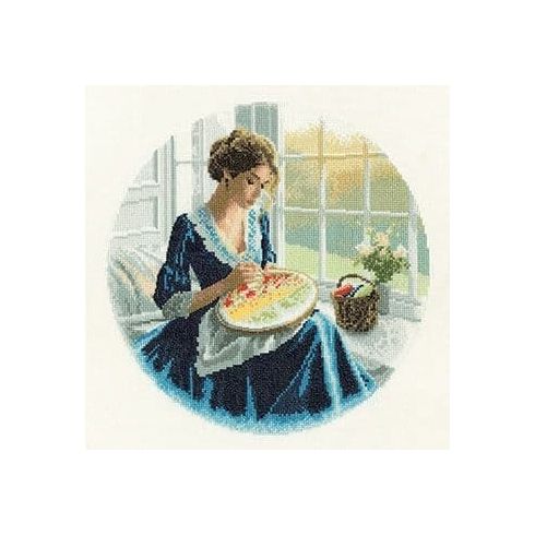Annabel cross stitch kit by John Clayton