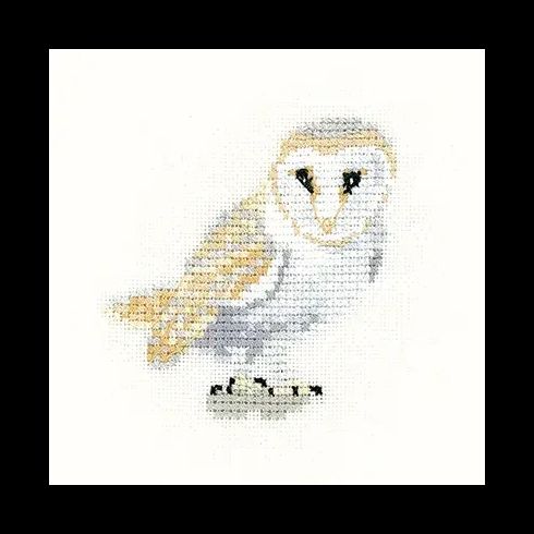 Little Friends Barn Owl Cross Stitch Kit