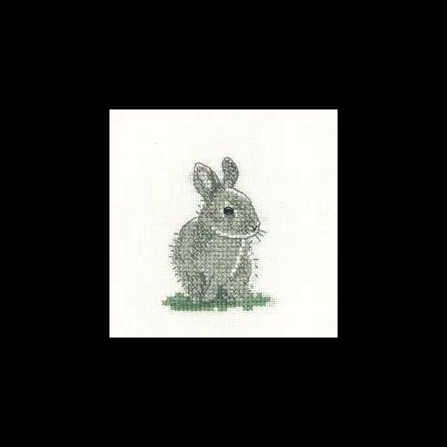 Little Friends Baby Rabbit Cross Stitch Kit