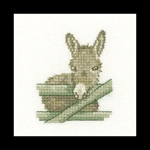 Little Friends Donkey Cross Stitch Kit