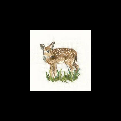 Little Friends Fawn Cross Stitch Kit