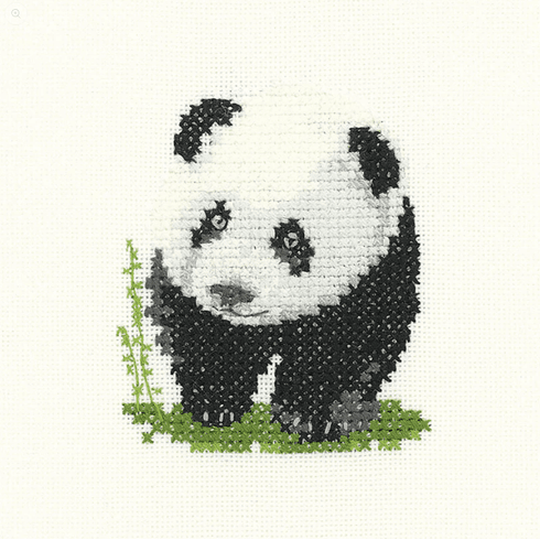 Little Friends Panda Cross Stitch Kit