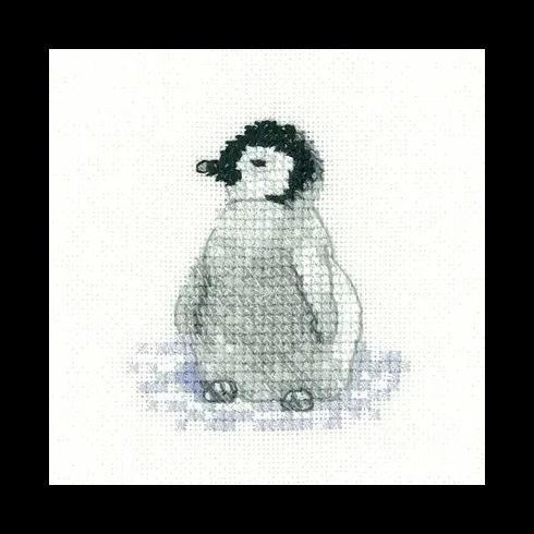 Little Friends Penguin Cross Stitch Kit