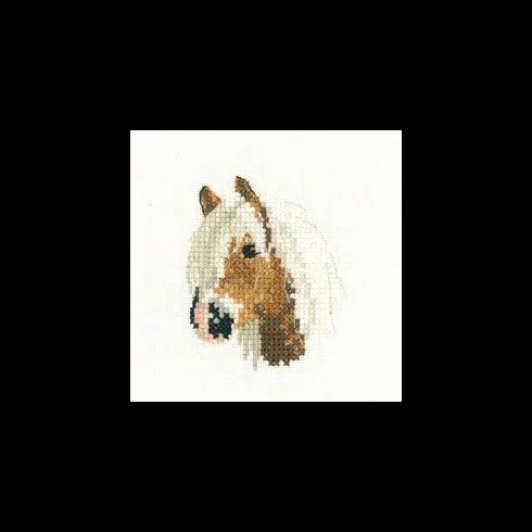 Little Friends Palomino Pony Cross Stitch Kit