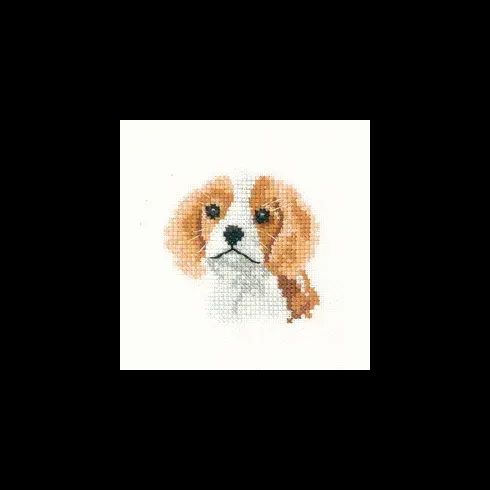 Little Friends Spaniel Puppy Cross Stitch Kit