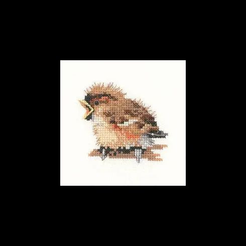 Little Friends Sparrow Cross Stitch Kit