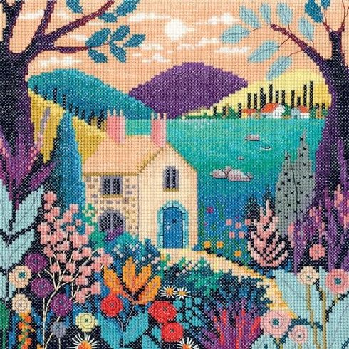 A New Dawn Cross Stitch Kit by Mel Modicq