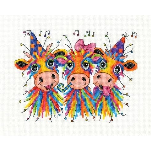 Ladies Night Cross Stitch Kit by Michaela Learner