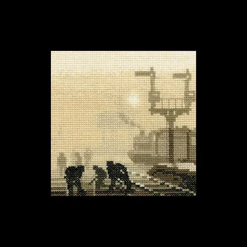 Silhouettes Steam Team Cross Stitch Kit