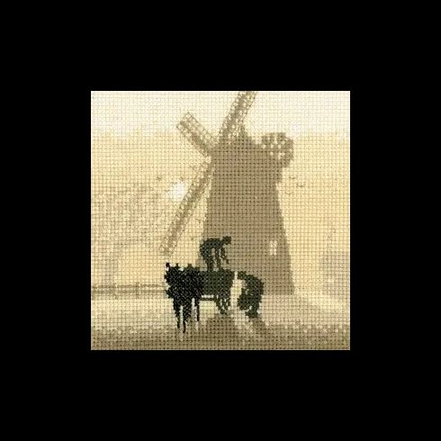 Silhouettes Windmill Cross Stitch Kit