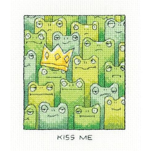 Simply Heritage Kiss Me Cross Stitch Kit