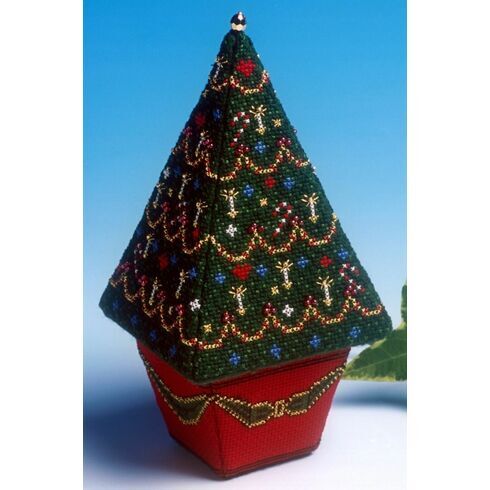 Large Christmas Tree 3D Cross Stitch Kit
