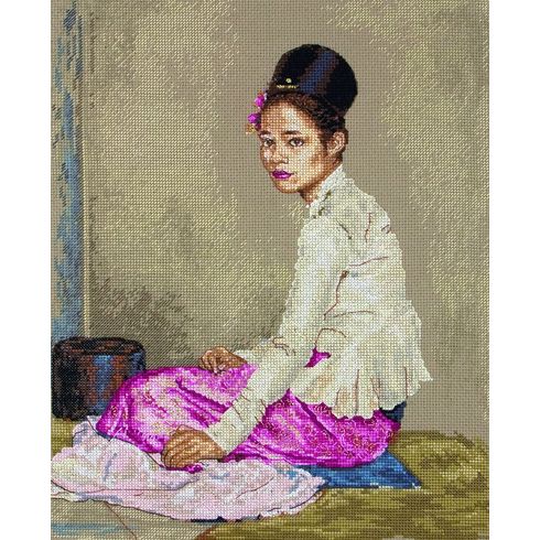 Burmese Silk Cross Stitch Kit