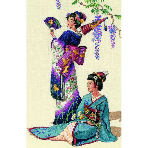 Jewels Of The Orient Cross Stitch Kit