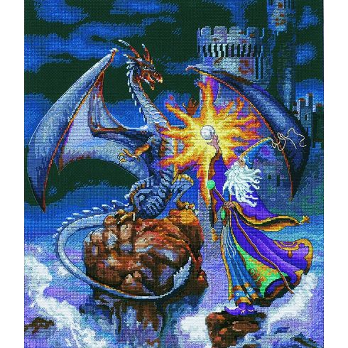 Magnificent Wizard Cross Stitch Kit