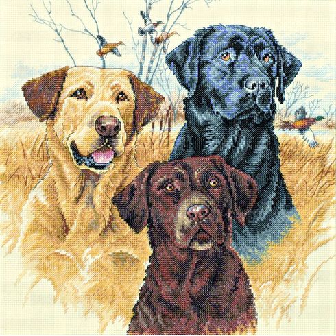 Great Hunting Dogs Cross Stitch Kit