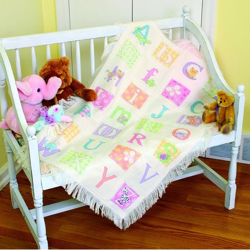 ABC Afghan Cross Stitch Kit