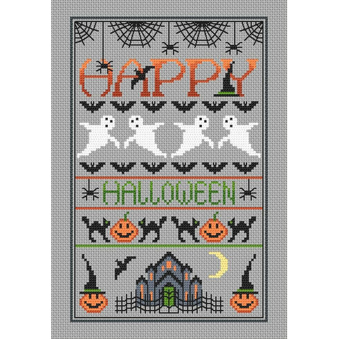 Happy Halloween Cross Stitch Kit