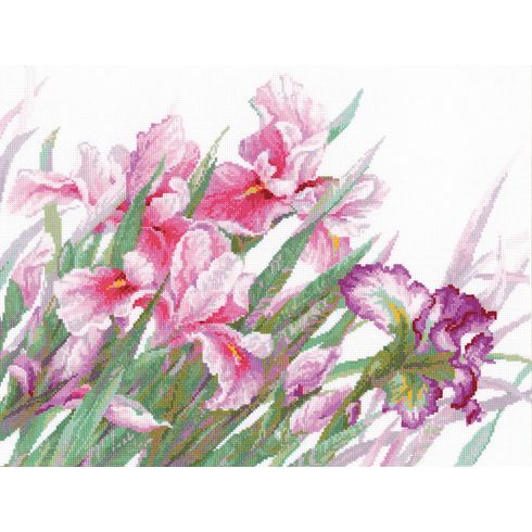 Irises Cross Stitch Kit