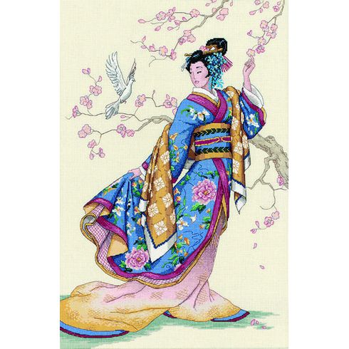 Elegance Of The Orient Cross Stitch Kit