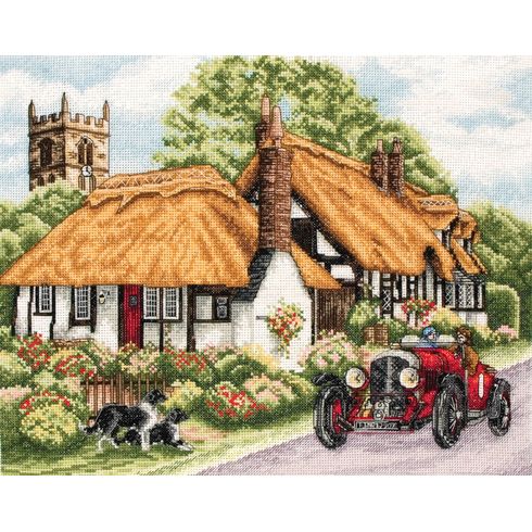 Village of Welford Cross Stitch Kit