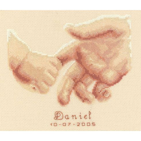 Tenderness Birth Record Cross Stitch Kit