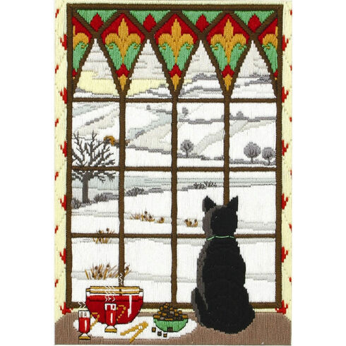 Winter Through The Window Long Stitch Kit