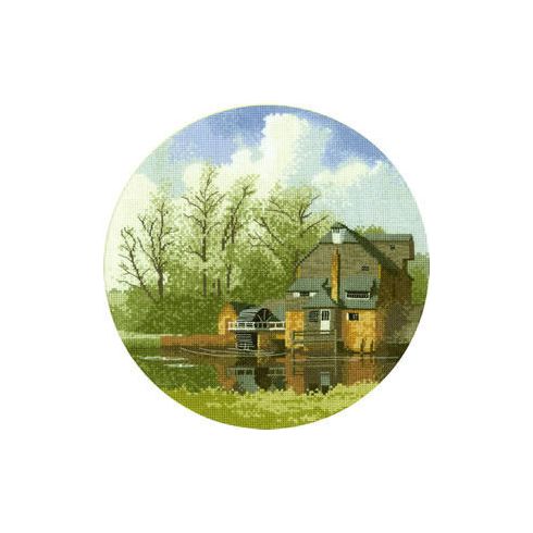 Water Mill Cross Stitch Chart