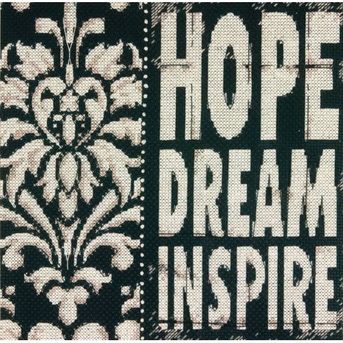 Words To Inspire Cross Stitch Kit