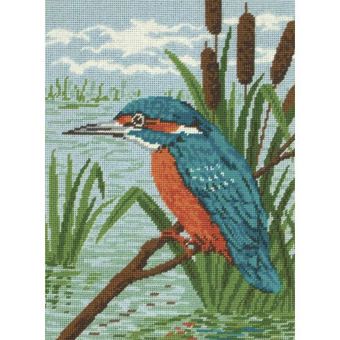 Kingfisher Tapestry Kit