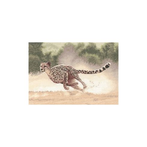Cheetah Cross Stitch Kit